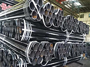 Hot-rolled steel pipe production process