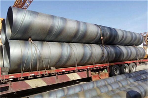 Warehouse management and hoisting precautions for spiral welded pipe factory