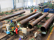Details of Q235GJC straight seam welded steel pipe in common industrial projects