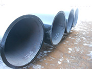 Способ формирования и тип соединения стальной трубы большого диаметра