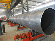 Reasons for sand eyes at the weld of spiral seam submerged arc welded steel pipe