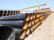 Packaging precautions for spiral steel pipes