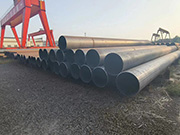 Characteristics and manufacturing details of Q355GNH straight seam steel pipes commonly used in industrial projects