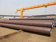 Pamamaraan ng derusting at proseso ng produksyon ng malaking diameter na straight seam steel pipe