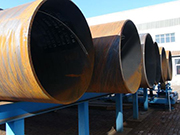 Introducción de la tecnología de eliminación de bordados en tuberías de acero soldadas por arco sumergido